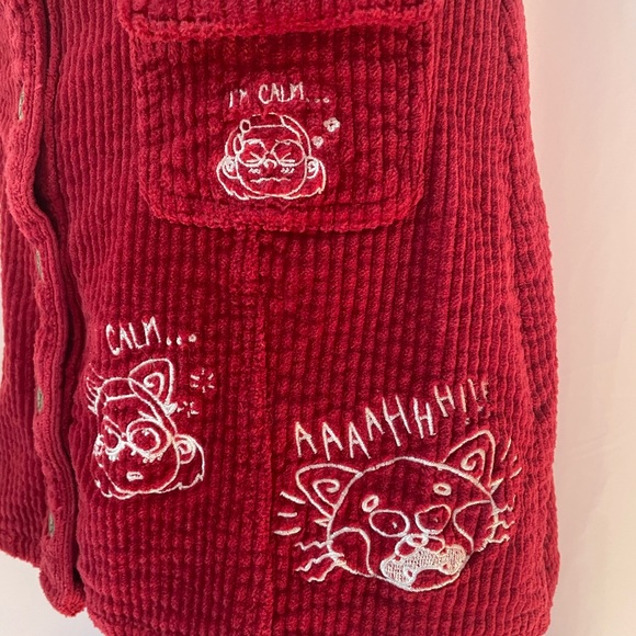 Disney Red Corduroy Midi Skirt - Picture 5 of 6